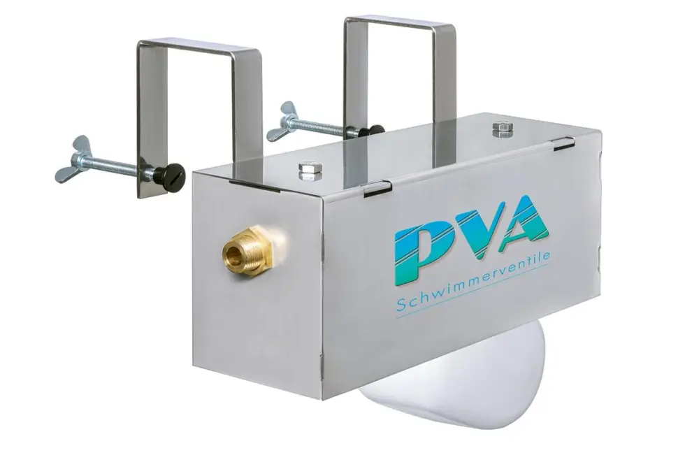 PVA Einhänge-Schwimmerventil Edelstahl Nur Für Kurze Zeit
