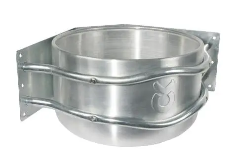 Kerbl Aluminium-Futtertrog rund 37x37x24cm Sale