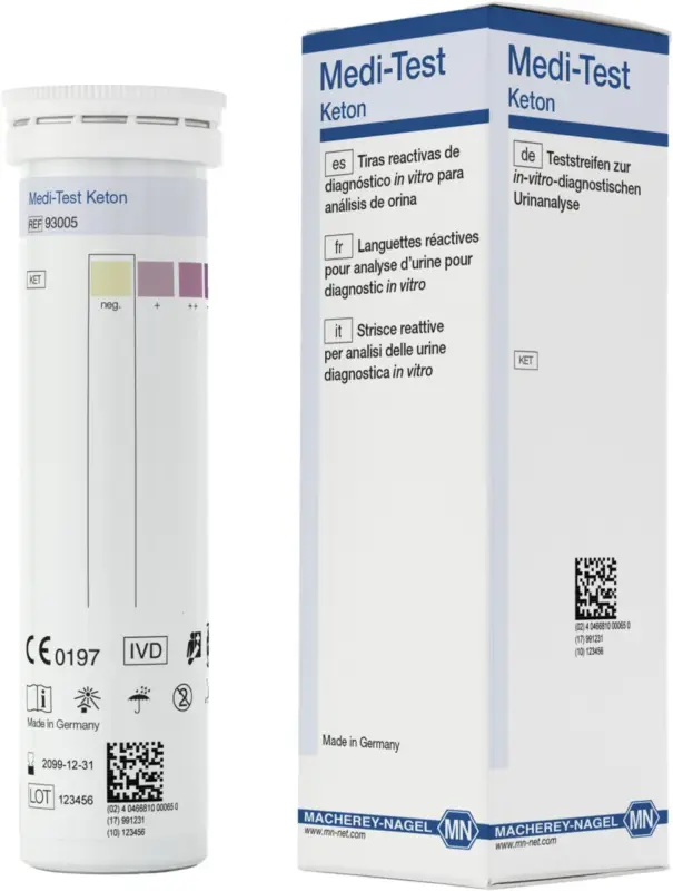 Nur Für Kurze Zeit MEDI-TEST - Keton / 50 Teststreifen