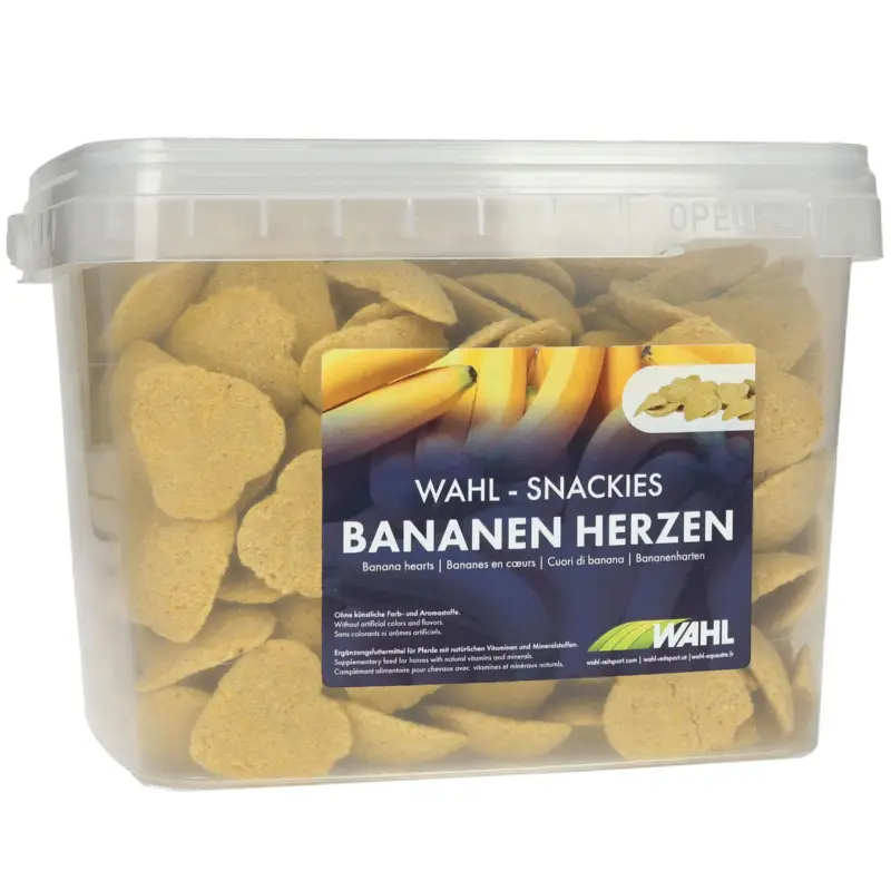 WAHL-Hausmarke Bananen Herzen - ca. 1,7 kg Markenware
