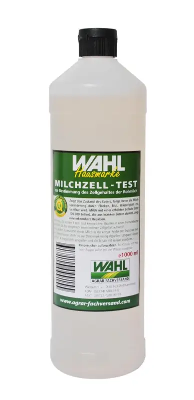 Meistverkauft WAHL-Hausmarke Milchzelltest weiss, 1l