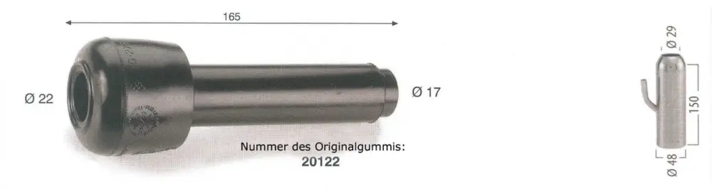 WAHL-Hausmarke Zitzengummi passt für FULLWOOD 20122 Angebot
