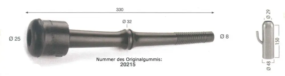 Garantierte Lieferung WAHL-Hausmarke Zitzengummi passt für FULLWOOD 20215