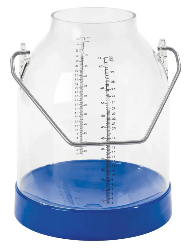 Schnäppchen Melkeimergefäß 30 l, Kunststoff blau