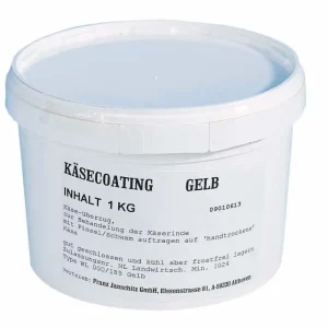 Milky Käsecoating gelb, 1 kg Nur Heute