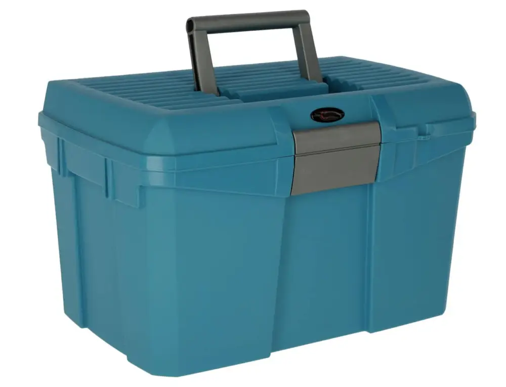 Neu Kerbl Putzbox Siena capriblue