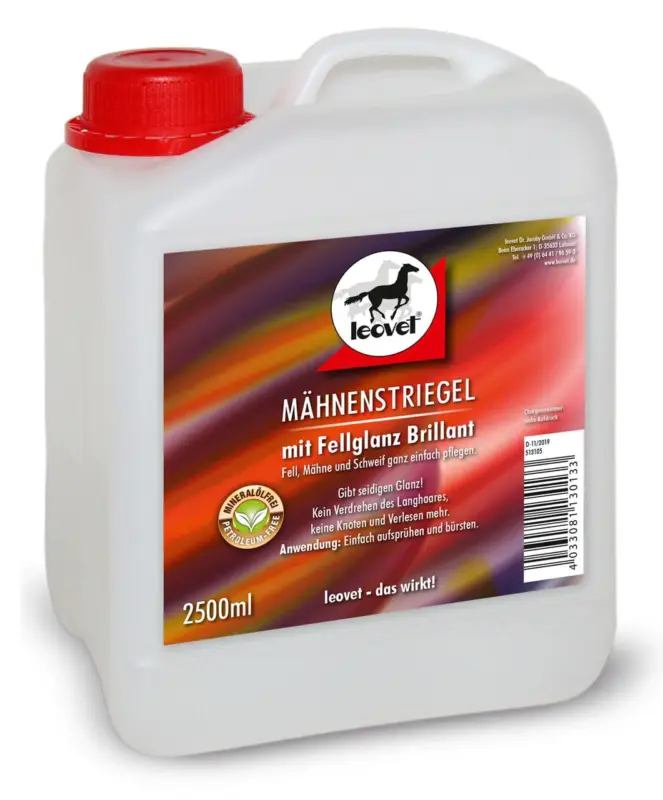 Neu Im Sortiment leovet Leovet Mähnenstriegel 2500 ml