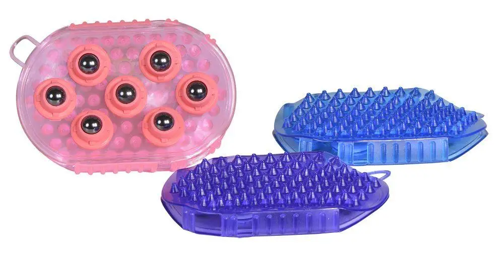 Kerbl Magnet-Massagestriegel blau Expressversand