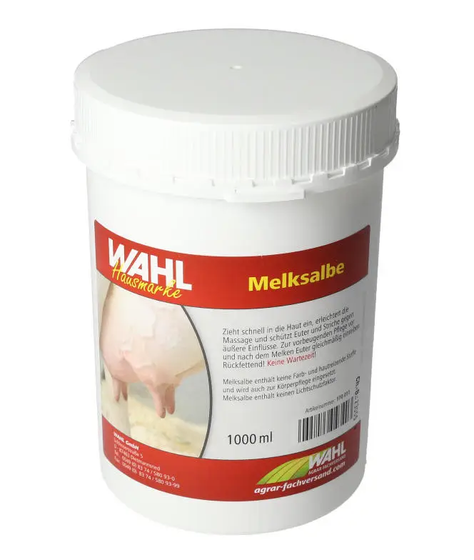Bestpreis WAHL-Hausmarke Melksalbe weiß 1000 ml
