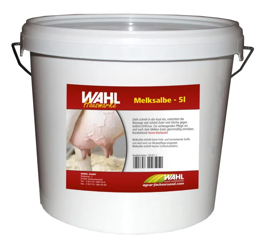 WAHL-Hausmarke Melksalbe weiß 5000 ml Geprüft