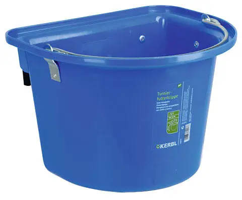 Abverkauf Kerbl Turnier-Futterkrippe blau