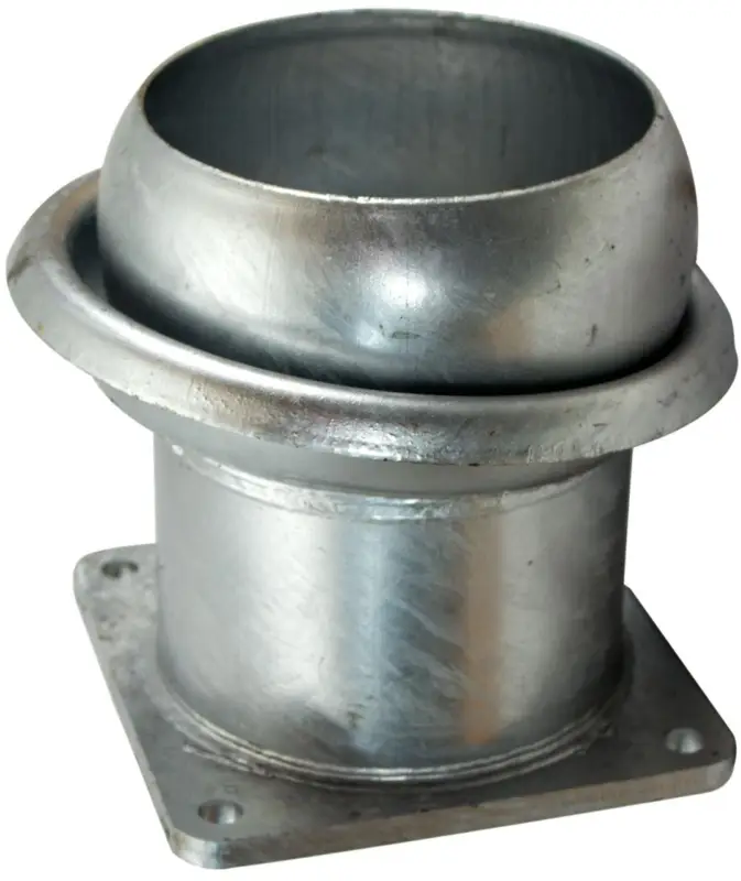 M-Kupplung verzinkt, NW 120mm, mit 5'' Ausverkauf