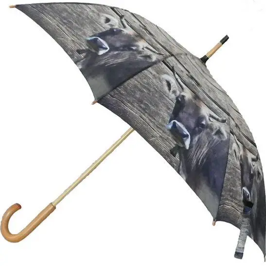 Begrenztes Angebot Mars & More Regenschirm ''Schweizer Kuh''