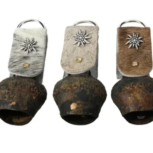 glockenschmiede STUBAI Souvenirschelle mit Fellband 3 cm Preis Gesenkt
