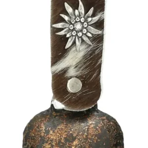 glockenschmiede STUBAI Souvenirschelle mit Fellband 4 cm Geprüft