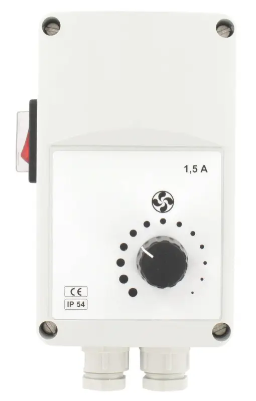 Letzte Chance Drehzahlsteller - 230 V 1,5 A/IP54