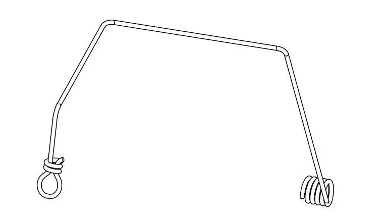 Rosensteiner Windenseil ohne Haken 3,5m lang f.Handw. Markenware