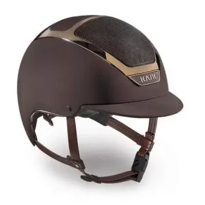 KASK Reithelm Dogma Chrome Light braun, 61 cm Neue Ware