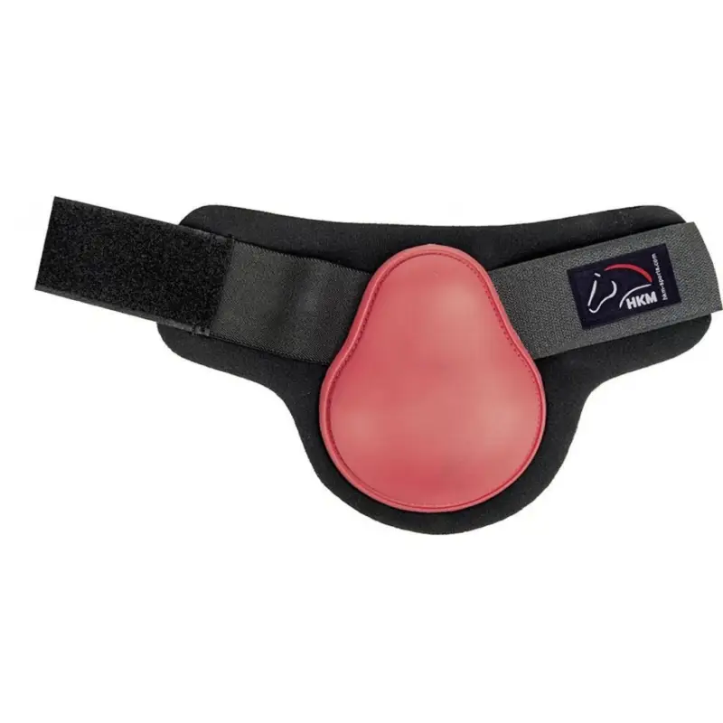 Mega-Angebot HKM Streichkappen -Premium- für Hinterbeine rot/schwarz, Pony