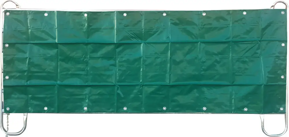 WAHL-FENCE Seitenplane 3,55×1,30 m rundum mit Ösen Neue Kollektion