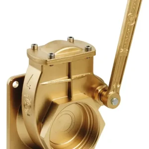MZ Handhebelschieber Flansch/Gewinde 4'' Garantierte Lieferung