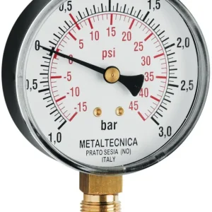 MZ Vakuum-Manometer 1/2" (Zoll) Direkt Vom Hersteller