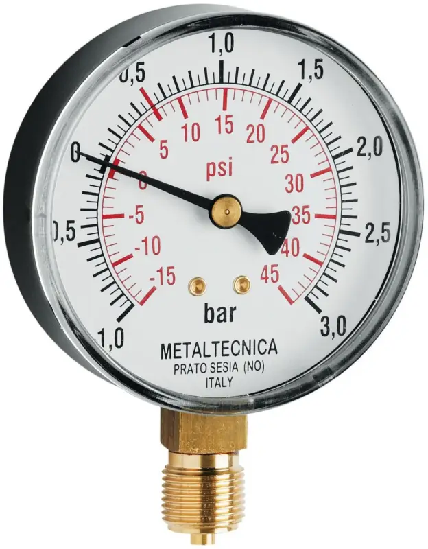 MZ Vakuum-Manometer 1/2" (Zoll) Direkt Vom Hersteller