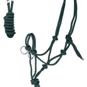 Waldhausen Knotenhalfter mit Zügeln schwarz, Pony Highlight