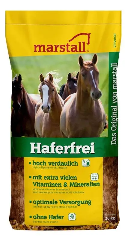 marstall Haferfrei - Pferdefutter 20 kg Jetzt Bestellen