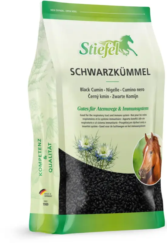 Stiefel Schwarzkümmel Samen 1,5 kg Markenware