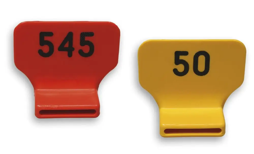 Mega-Angebot Top Nummer, gelasert gelb, 101-125