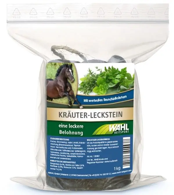 WAHL-Hausmarke Kräuter-Leckstein 1 kg Sonderangebot