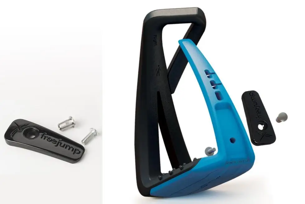 Freejump Steigbügel Soft`up Lite hellblau Neu Im Sortiment