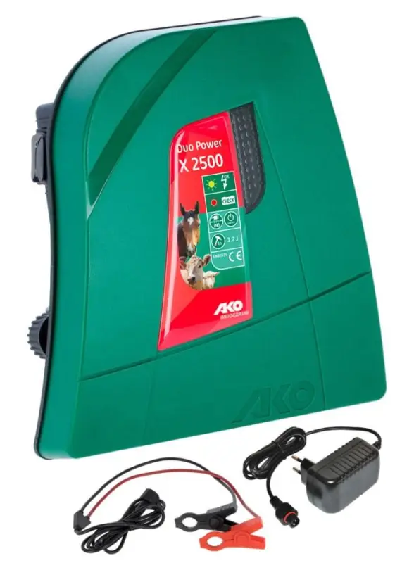 Abverkauf AKO DUO-POWER X2500 12V/230V Weidezaungerät