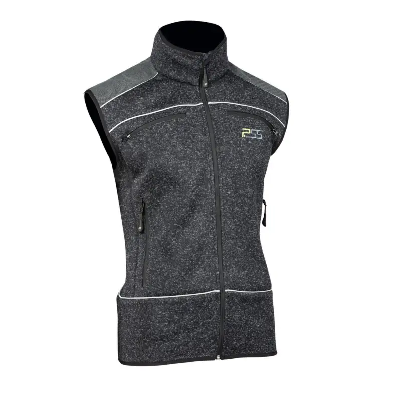 Begrenztes Angebot PSS X-treme Nordic Strickweste grau/schwarz, M