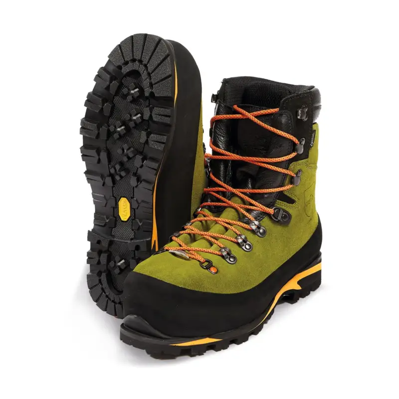 PSS Schnittschutzstiefel Alpin GTX grün/schwarz, 46 Ausverkauf