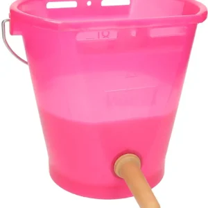 Echt Hiko Kälbertränkeeimer-Set transparent, Pink