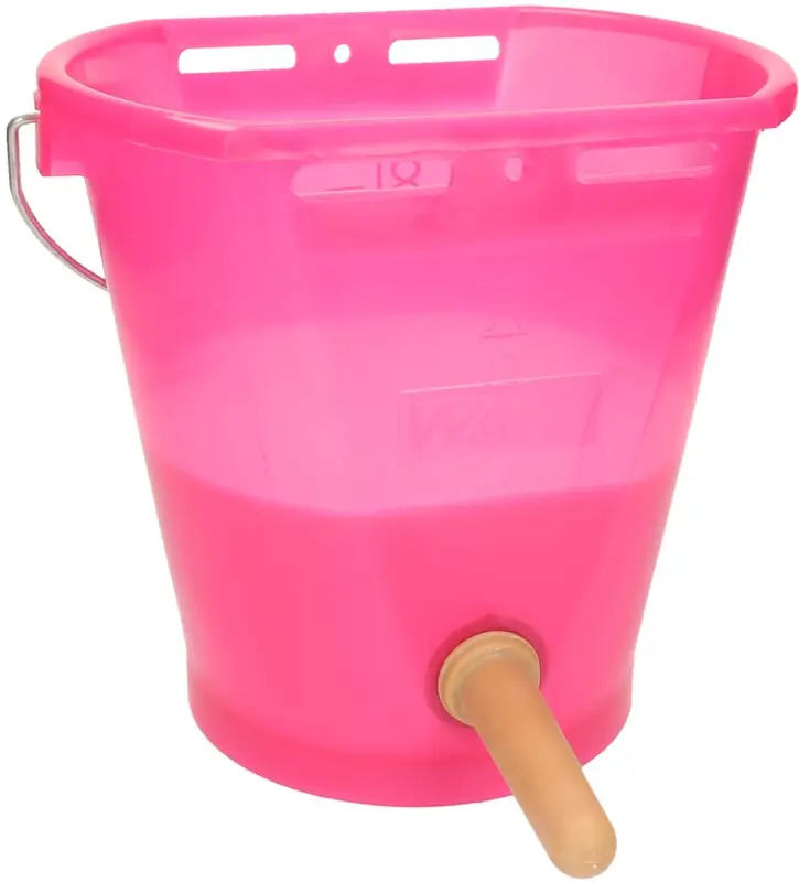 Echt Hiko Kälbertränkeeimer-Set transparent, Pink