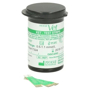 Top-Angebot novaVet Ketone-Messtreifen 25 Stk. für NovaVet