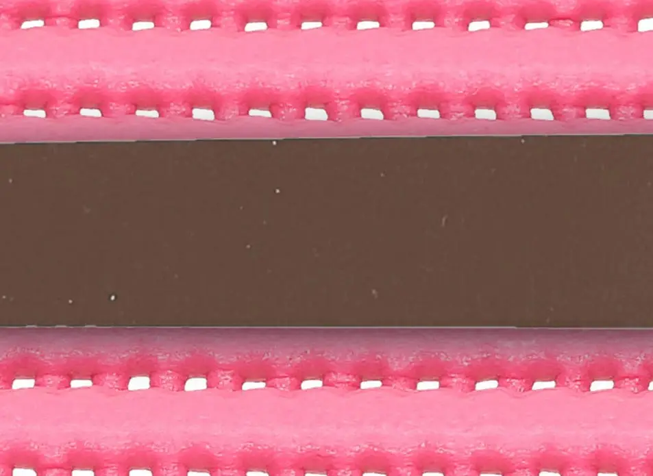 Hand Art Kappzaum Classic Line Dunkelbraun pink, Robustrassen Günstig