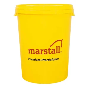 marstall Futtertonne mit Deckel, gelb, 60 l Bestpreis