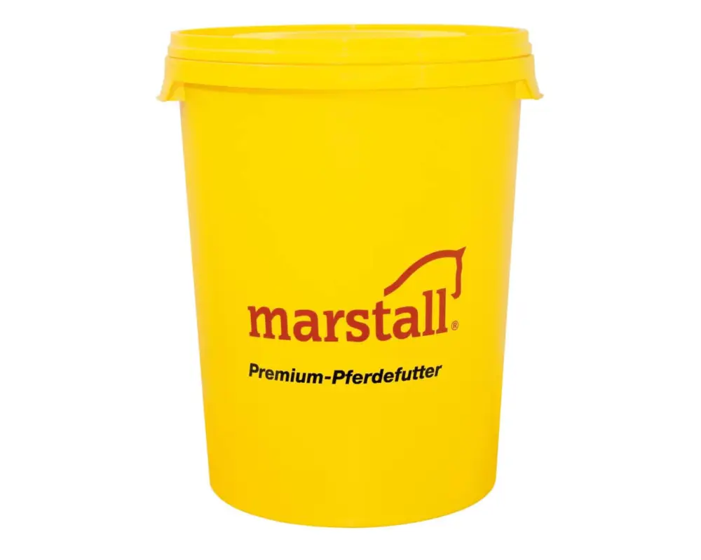 marstall Futtertonne mit Deckel, gelb, 60 l Bestpreis