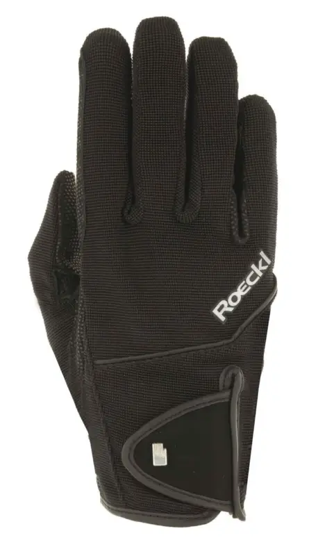 Direktkauf Roeckl Reithandschuh Milano schwarz, 6
