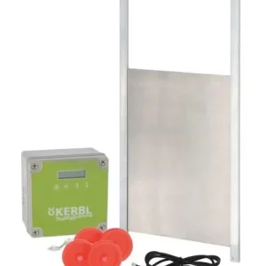 Letzte Chance Kerbl Automatische Hühnertür Komplett-Set Gr M