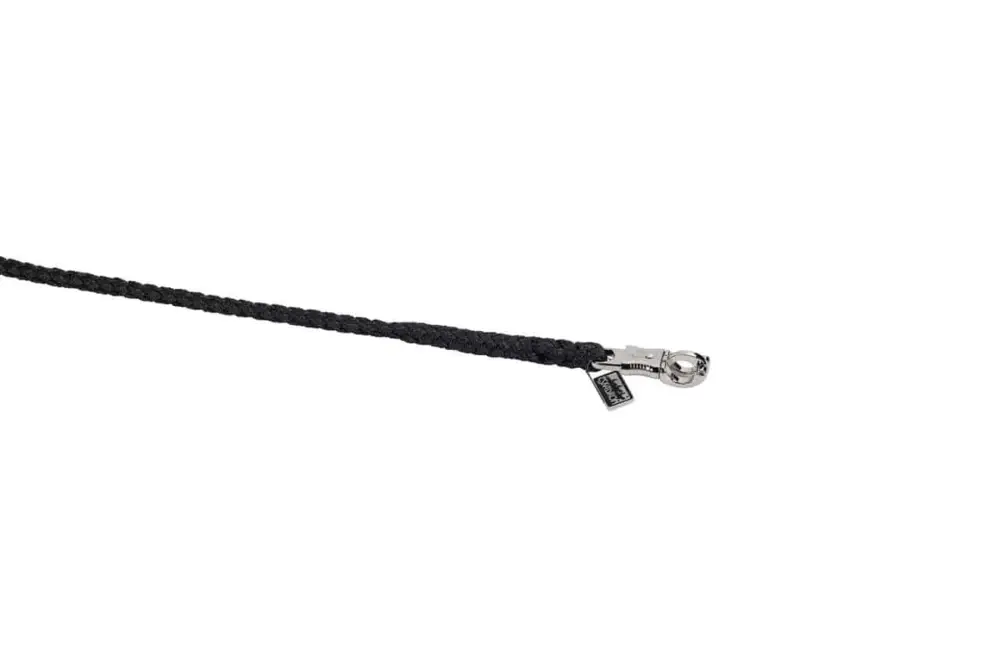 Jetzt Kaufen Eskadron Führstrick mit Panikhaken silber schwarz