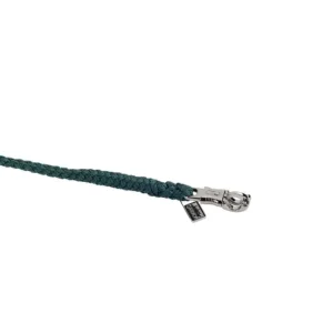 Billig Eskadron Führstrick mit Panikhaken silber racing green