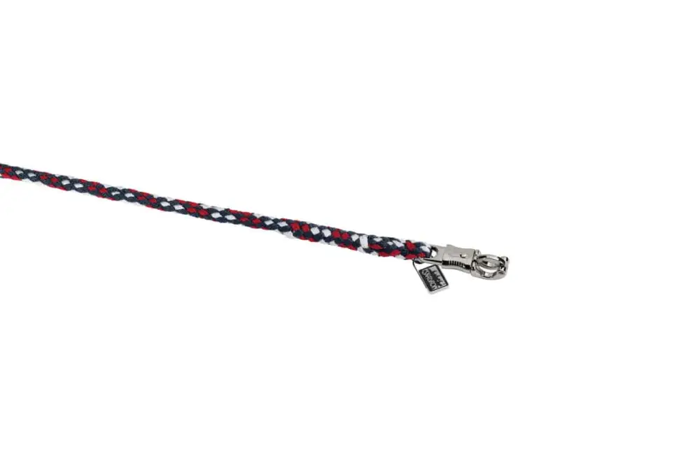 Jetzt Kaufen Eskadron Führstrick mit Panikhaken silber chilli/white/nachtblau