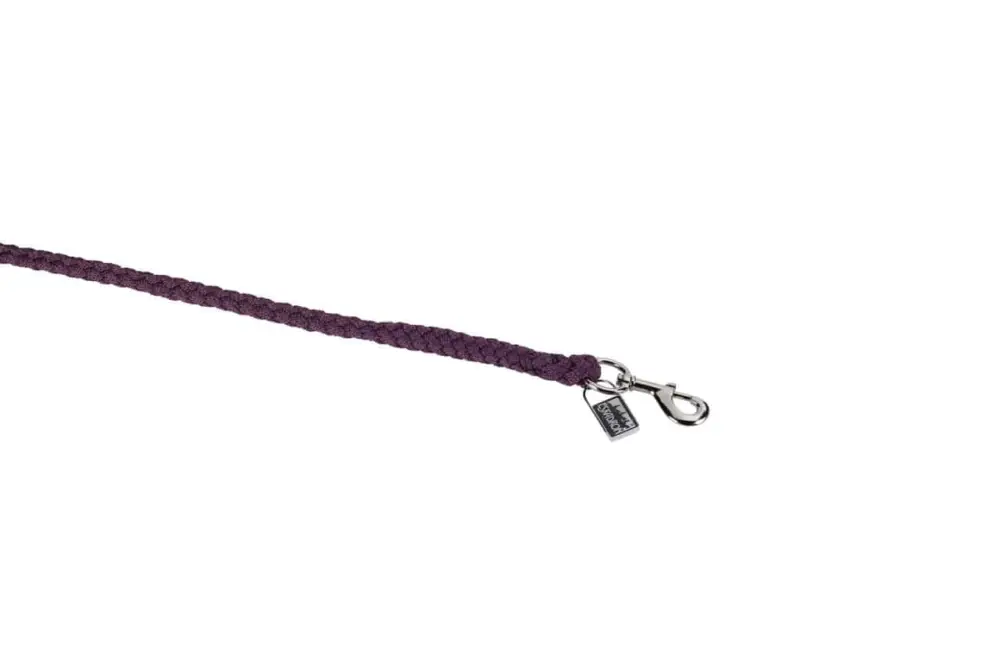 Heißes Angebot Eskadron Führstrick mit Karabiner silber blackberry