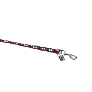 Eskadron Führstrick mit Karabiner silber chilli/white/nachtblau Online Kaufen