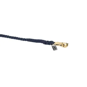 Eskadron Führstrick mit Panikhaken gold nachtblau Sale